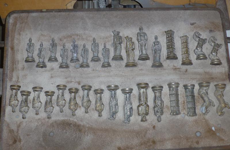 Schachspiel aus Aluminiumguss TURAL GmbH